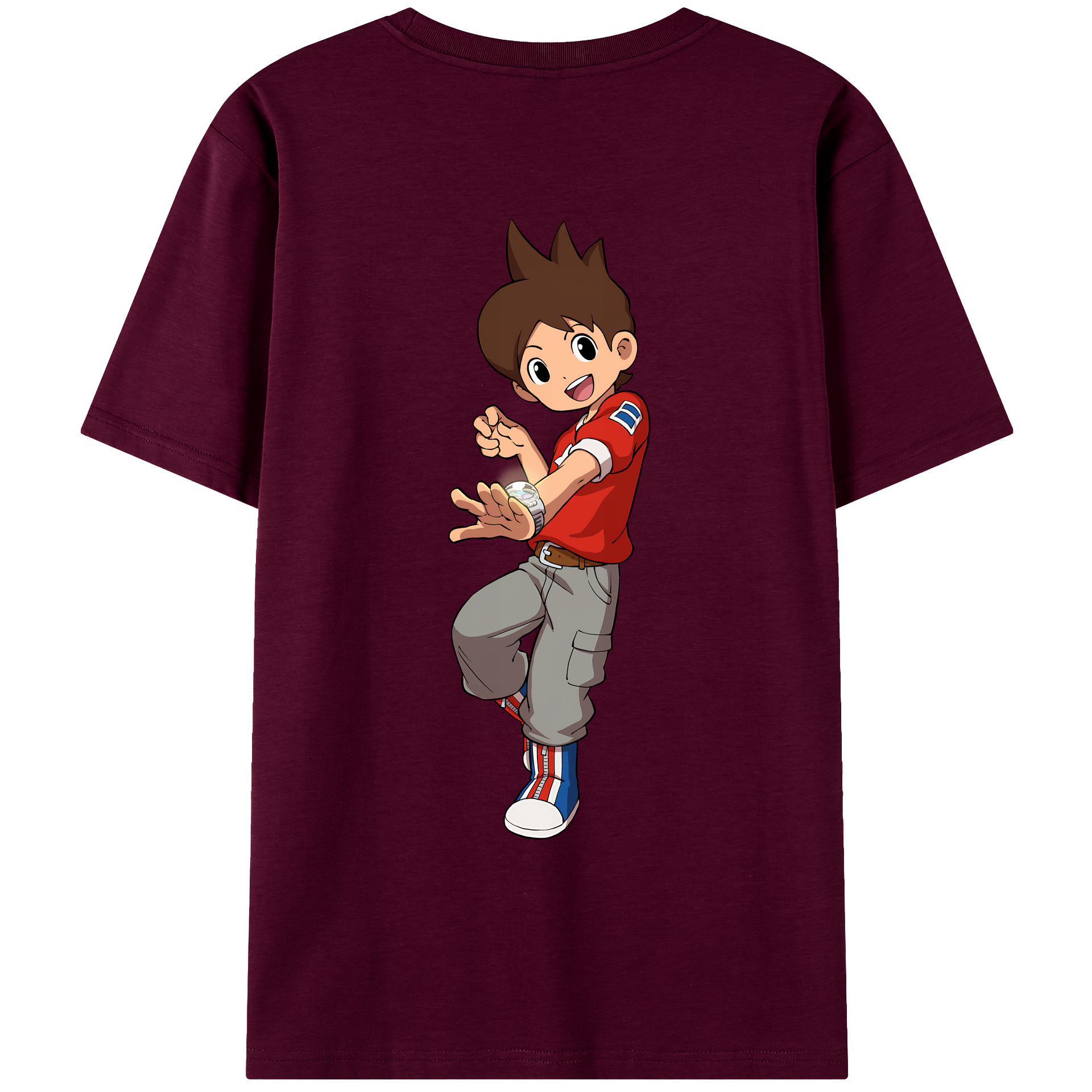 （画像用） 妖怪ウォッチ Yo-kai Watch レディース半袖Tシャツ(バックプリント)
